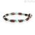 Gerba man bracelet 925 Silver Fashionable 01 with tiger eye and aulite