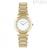 Breil Pivot woman golden watch only time steel with crystals TW1963