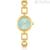 Woman watch only time golden Ops Object Love Chain OPSPW-885 steel with crystals
