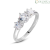 Trilogy Stroili woman ring Silver 925 with zircons 1661476 meas. 14