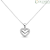 Stroili Moments 1669889 woman silver heart necklace with zircons