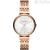 A | X Armani Exchange watch only time woman AX5901 steel PVD Rose Gold