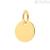 Yellow Gold medal pendant Stroili Fancy 1425320