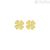 Women's four-leaf clover earrings in Yellow Gold Stroili Bon Ton 1411807