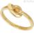 Breil B&ME golden knot woman ring TJ3350 steel mis. 14