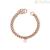 Groumette woman bracelet 2 Jewels 232271 316L rose-colored steel