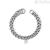 Woman chain bracelet 2 Jewels 232273 316L steel silver color