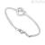 Breil B&ME rigid steel knot bracelet for women TJ3315