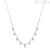 Brosway Chant BAH83 steel woman necklace with crystals and pearls