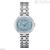 Tissot Bellissima Small women's watch only time T126.010.11.133.00 steel turquoise background
