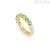 Nomination woman ring 925 silver golden with zircons 148629/016/005 size 13