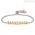 Nomination Milleluci steel women's star bracelet with pink crystals 028012/024