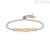 Nomination Milleluci steel bracelet with golden crystals 028010/024