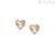 Orecchini cuore Nomination Truejoy 240104/005 Argento rosato con zirconi