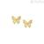 Orecchini farfalle Nomination Truejoy 240104/042 Argento dorato con zirconi
