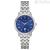 Bulova Sutton Lady women's watch blue dial 96M166 steel