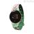 Smartwatch boy Techmade Funny green and white TM-FREETIME-FUN3 silicone