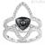 Swarovski women's ring 5257488 with pavé Swarovski crystals