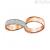 Swarovski 5188400 infinite rose gold plated ring with crystals