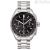 Bulova Lunar Pilot steel black dial 96A299 men's watch