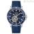 Bulova Marine Star Blue Silicone Men's Automatic Watch 96A303