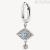 Brosway Chakra eye single earring BHKE141 steel with crystals