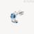 Mono orecchino Argento Brosway Fancy con zirconi celesti FFB08