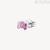 Mono orecchino Argento Brosway Fancy con zirconi rosa FVP06