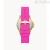 Orologio donna Fossil FB-01 rosa ES5290 acciaio solo tempo cinturino silicone