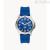 Fossil Blue men's watch FS5998 steel only time silicone strap