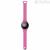 Pink Techmade women's smartwatch in TM-FREETIME-PK silicone with cardio