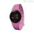 Pink Techmade women's smartwatch in TM-FREETIME-PK silicone with cardio