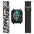 Unisex smartwatch called Techmade Dreamer TM-DRE-BBKWB silicone with double strap