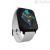 Unisex smartwatch called Techmade Dreamer white TM-DRE-BBKWH silicone with double strap