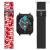 Smartwatch unisex chiamata Techmade Dreamer rosso TM-DRE-BBKWR silicone con doppio cinturino