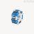Ciondolo donna Argento 925 Brosway Fancy FFB03 con zirconi azzurri