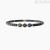 Kidult Tre Desideri men's bracelet with emetite and pearls 732244 316L steel Symbols