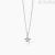 Star necklace for girls in 925 silver Mabina with zircons 553620