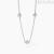 Girl's four-leaf clover necklace in 925 silver Mabina 553622