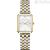 Rosefield Octagon XS Duotone OWDSG-O62 steel women's only time watch on white background