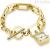 Women's only time watch Rosefield Octagon XS Charm Chain golden SWGSG-O52 steel