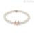 Miluna women's bracelet with pearls and butterfly 925 pink silver PBR3502R-TPZ