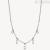 Brosway Affinity BFF180 316L steel women's necklace with pendant zircons