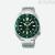 Seiko Prospex Tortoise Diver green background SRPH15K1 steel men's watch