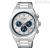 Vagary Timeless men's chronograph watch, gray and blue IV4-918-11, steel case and bracelet