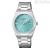 Vagary Timeless Lady women's only time watch, light blue IU3-118-73 steel case and bracelet