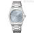 Vagary Timeless Lady women's only time watch, light blue IU3-118-75 steel case and bracelet