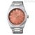 Vagary Timeless men's only time watch, salmon IB9-212-91, steel case and bracelet