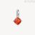 Brosway Fancy women's charm in 925 silver FVO04 with white and red zircons
