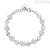 Brosway Symphonia women's bracelet in 316L steel with white crystals BYM165